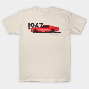 '67 GT-500 in Candy red T-Shirt